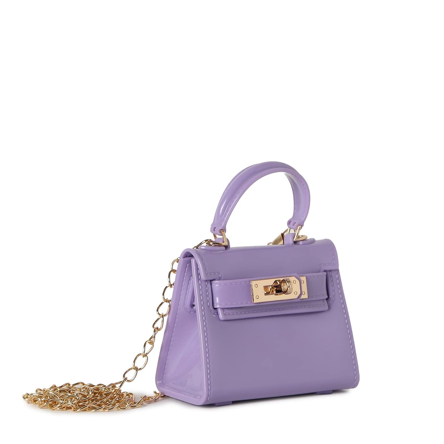 Haute Sauce Women purple structured sling bag (HSHB1224)