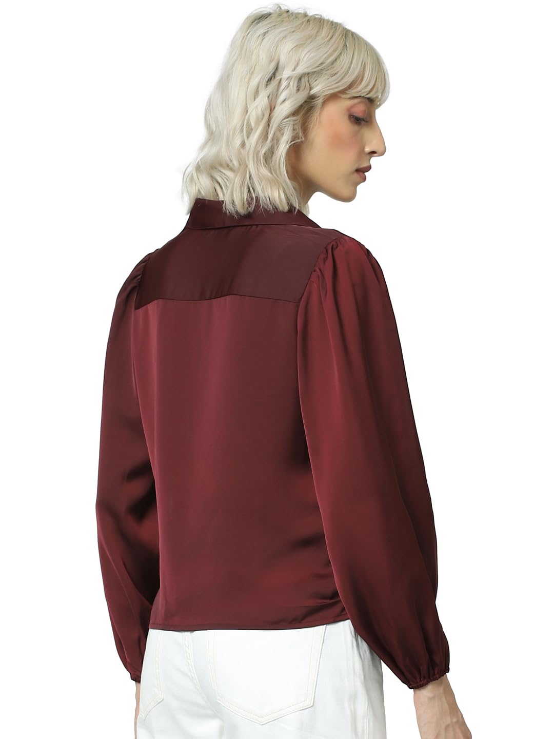 ONLY Regular Fit Shirt (15319543_Windsor Wine_40)
