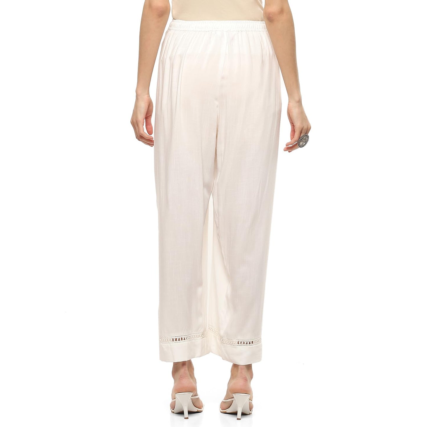 BIBA Women Solid Mix and Match(Boho STORY20143_Off White_M)