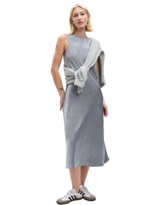 GAP Women's Sleeveless Polyester Classic Knee-Length Casual Dress