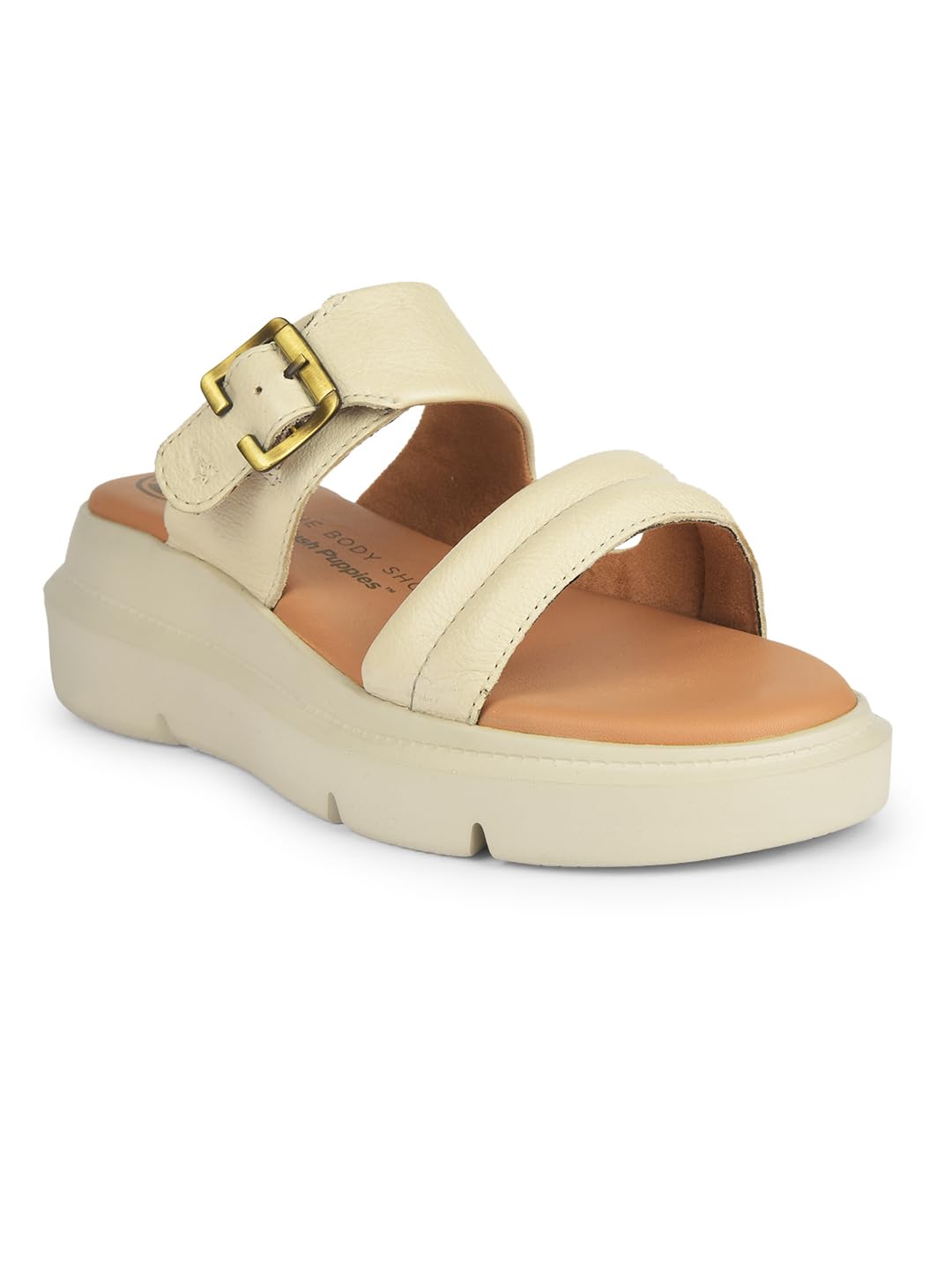 Hush Puppies Women Mule Wedge Heel Sandals - Off White (4Uk)