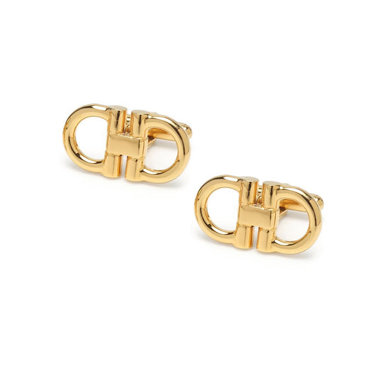 TRUESILVER ACPL 925 Sterling Silver Cufflinks for Men | BIS Hallmarked 14K Gold-Plated Horse Bit Cufflink | Jewelry Set for Weddings, Anniversaries