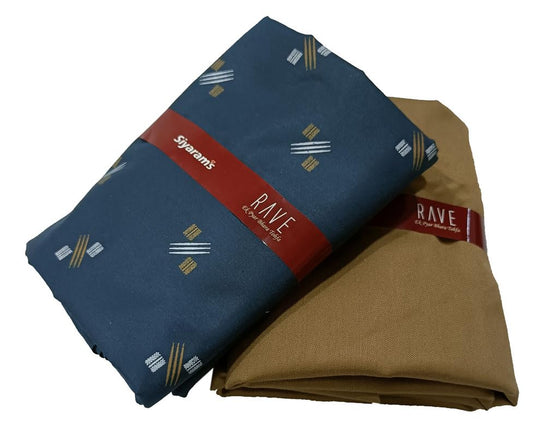 Siyaram's Men's Print Shirt and Trouser Unstitched Fabric Set -Gift Pack (Multicolour_Free Size)_11