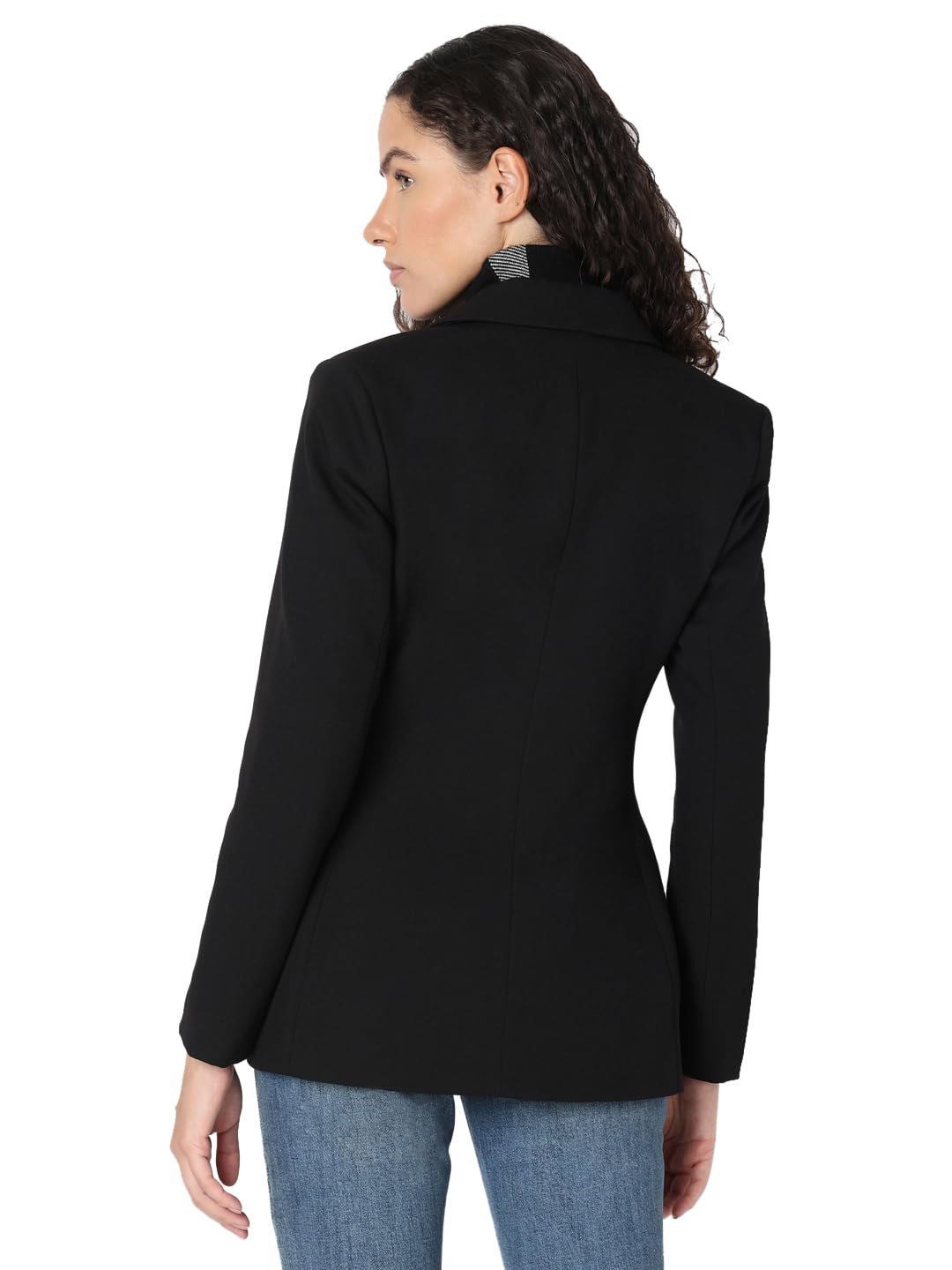 VERO MODA Women's Regular Fit Black Blazer
