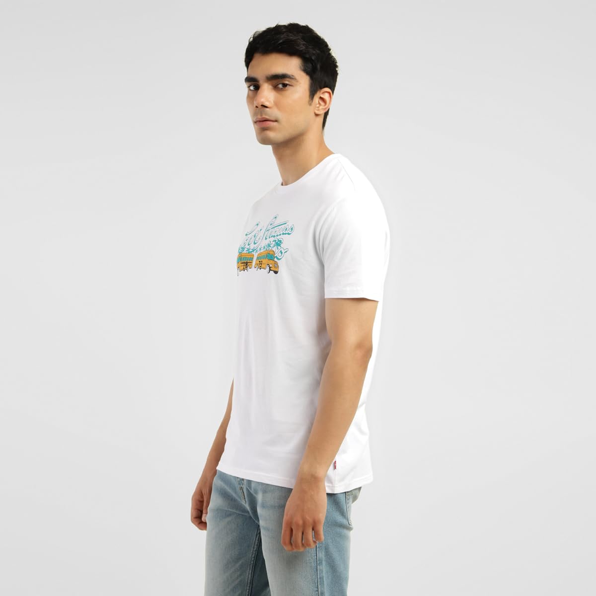 Levi's Men's Regular Fit T-Shirt (16960-1079_White