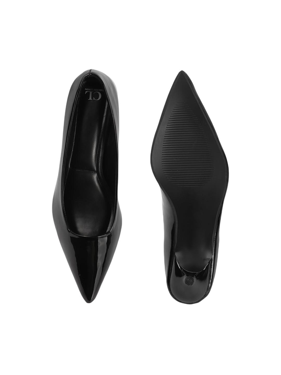 Carlton London Women Shoes,Black,UK-5