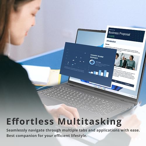 LENOVO IdeaPad Flex 5 16" 2-in-1 2.5K IPS Touchscreen Laptop, Intel Core i7-1255U, 16GB RAM, 1TB SSD, Backlit Keyboard, Fingerprint Reader, Win 11 Pro, Storm Grey, 32GB Hotface USB Card