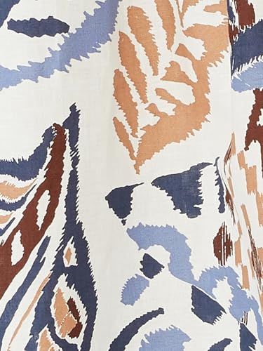 Max Women Printed A-line Midi Dress(Multicolour_L)