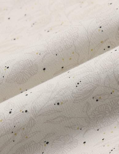 Arrow Sports Men's Floral Regular Fit Polo Shirt (ASAJTS3487_Stone