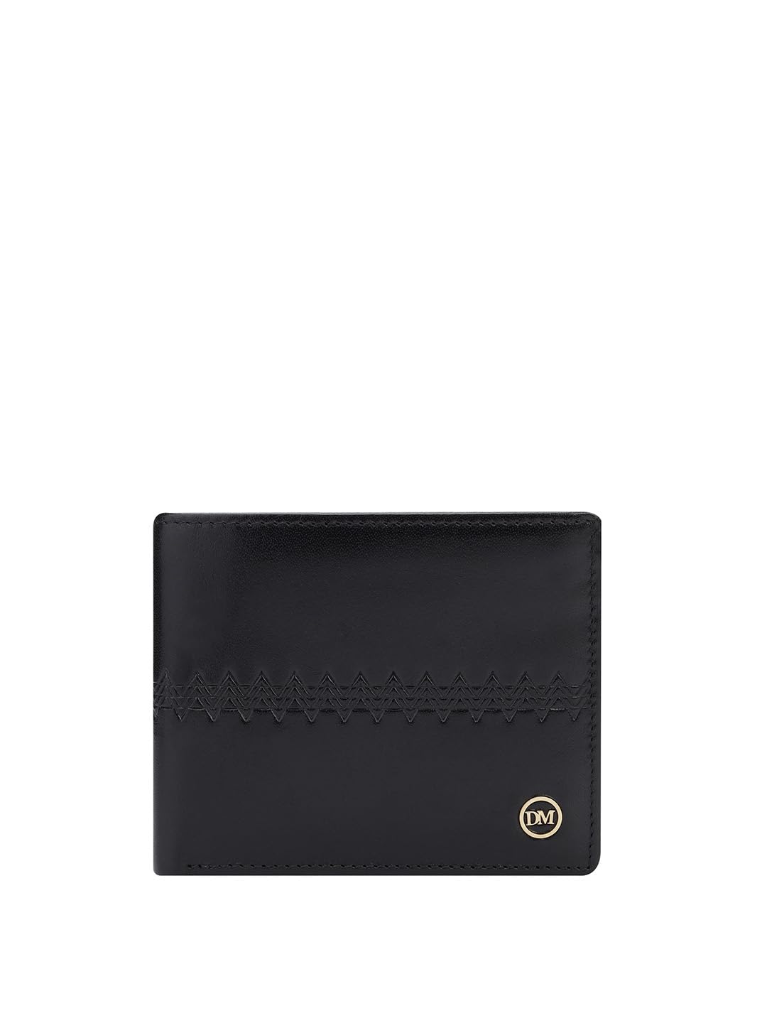 Da Milano Genuine Leather Black Mens Wallet (10479)