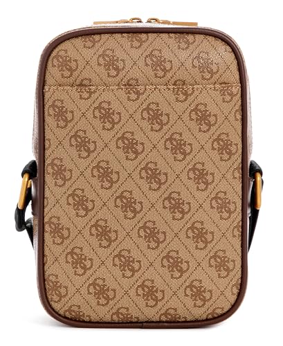 GUESS Keith Camera Bag, Latte, Small, Keith Camera Bag