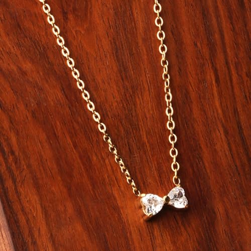PALMONAS Sparkling Butterfly Charm Necklace for Women - Waterproof & Anti-Tarnish Jewellery, Gift For Girls & Women