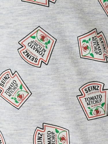 Max Women Printed PJ Set (Grey_XL)