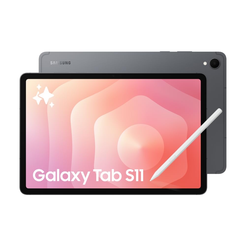 Samsung Galaxy Tab S11 with AI, S Pen in-Box, 27.8 cm (11 inch) Dynamic AMOLED 2X Display, 12 GB RAM, 256 GB Storage, Wi-Fi Tablet, Gray