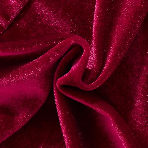 Hopscotch Girls Red Full Sleeves Oversized Bow Applique Dress for Age (5-6 Years)