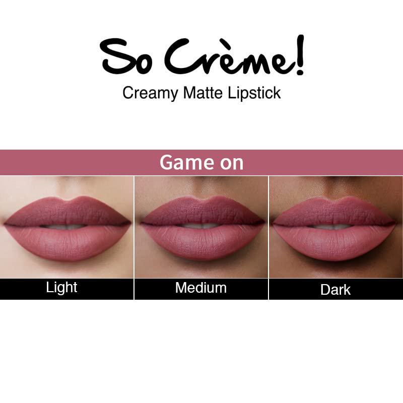 Nykaa So Creme! Creamy Matte Lipstick - Game On