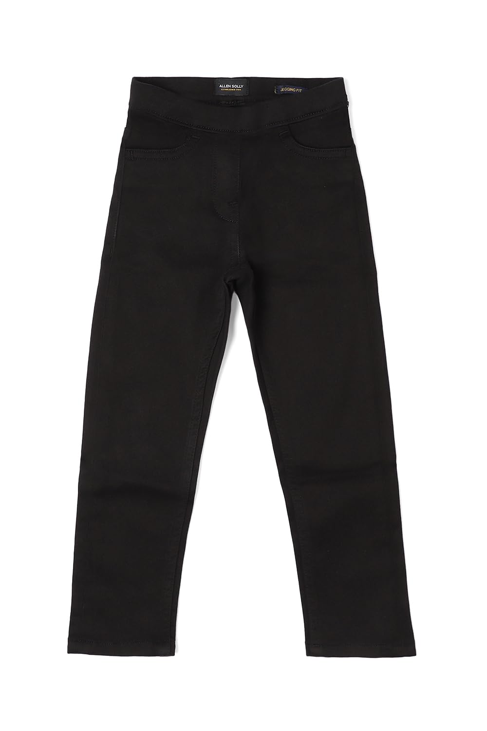 Allen Solly Girl's Regular Pants (AGDNEJEFN97974_Black