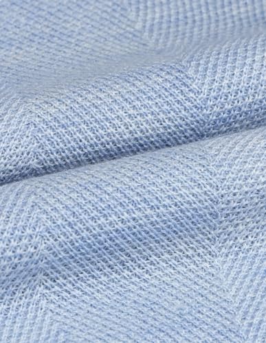 Arrow Mens Blue Self-Design Crew Neck Long SleeveCasual CottonRegular Fit Sweater (ARAISW4030_Blue_M)