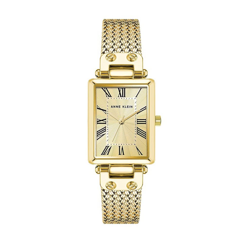 Anne Klein Analog Gold Dial Women's Watch-AK3882CHGB