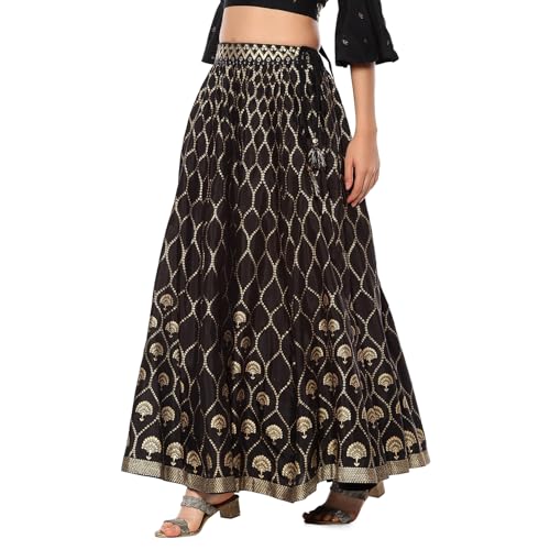 Biba Women's Black Shantoon Skirt_S