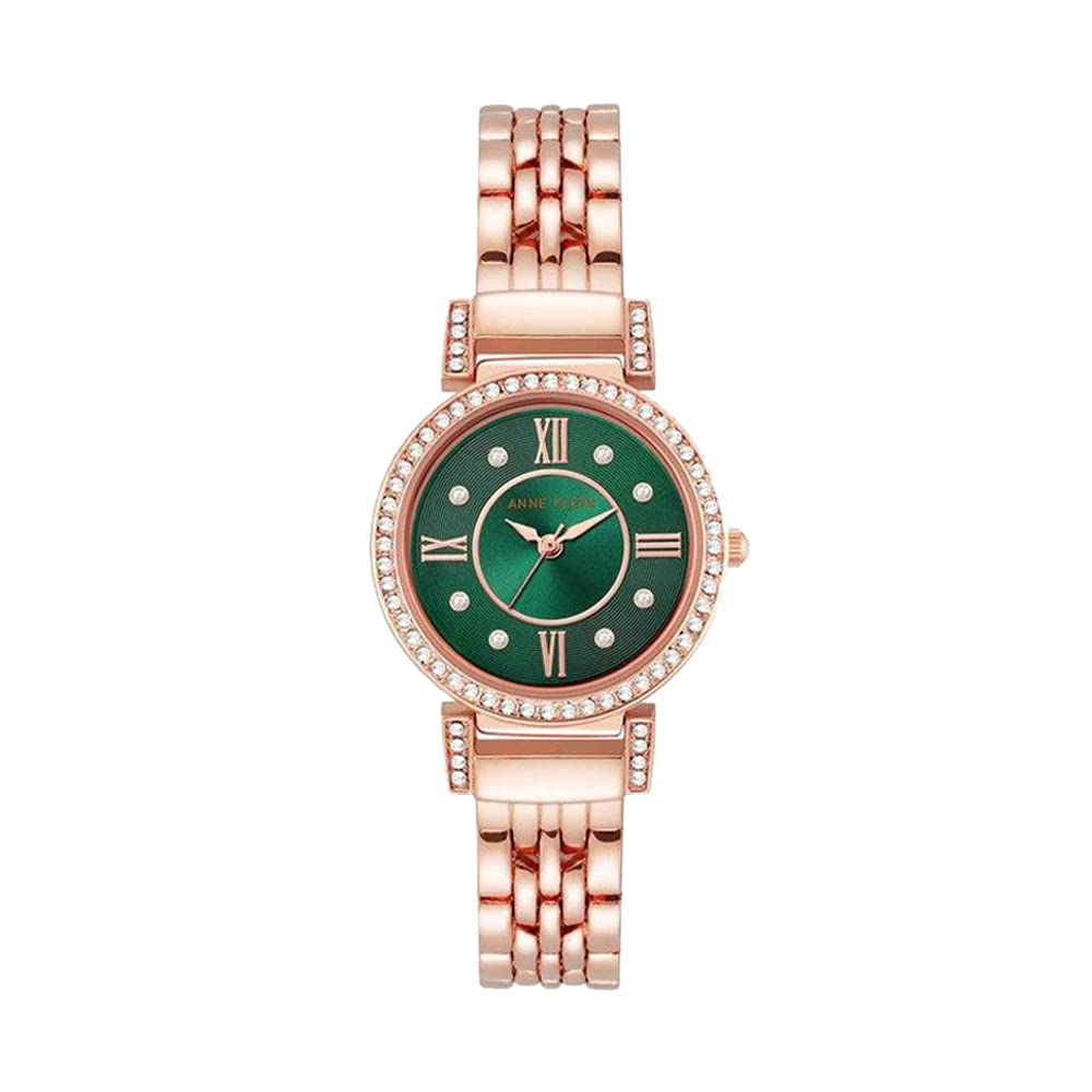 Anne Klein New York Analog Green Dial Women's Watch-AK3908GNRG