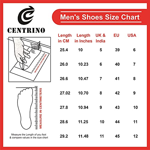 Centrino Brown Men's Formal Shoe (8683-2), 9 UK