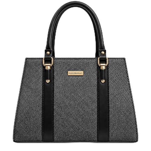 ROSS BROWN Satchel Bag for women | Handbags for women (BLACK)
