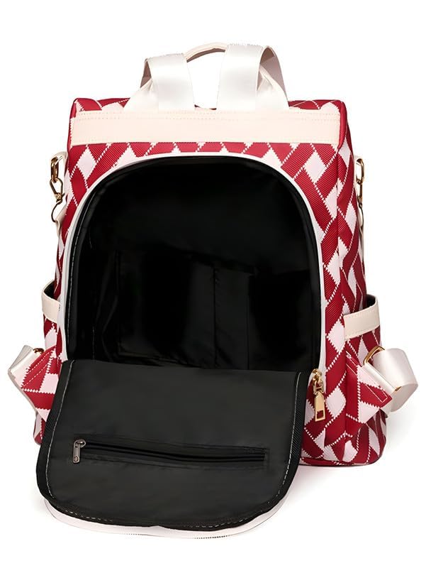 ShopyVid Girls Antitheft Backpack for Women | Tuition Bag | College | Rakhi Gifts for Sister