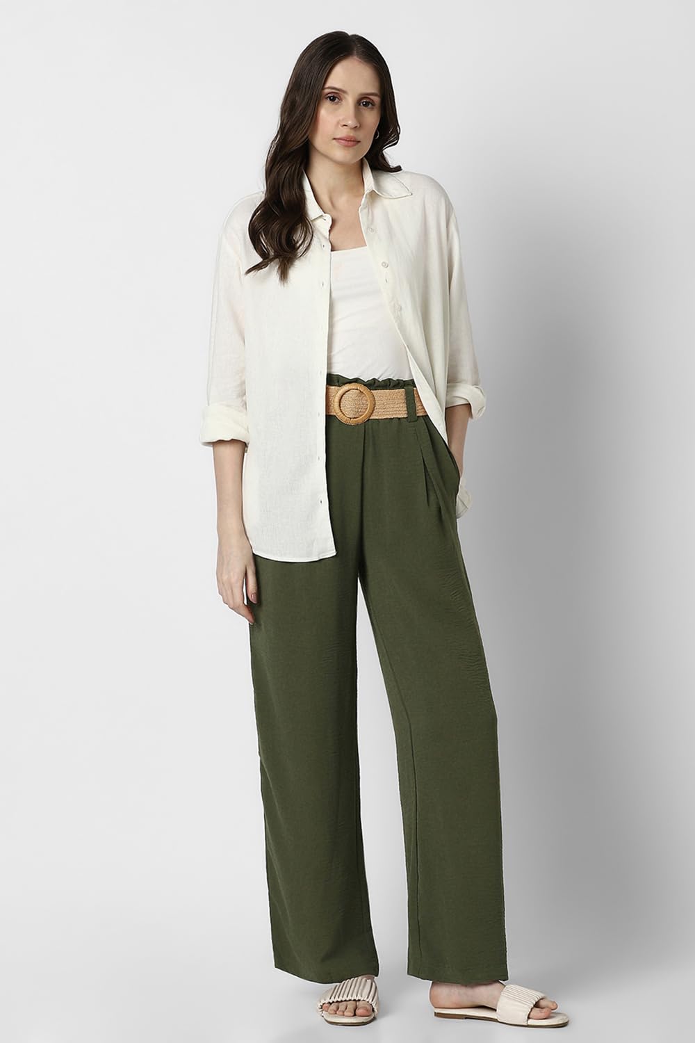 Van Heusen Women's Regular Casual Pants