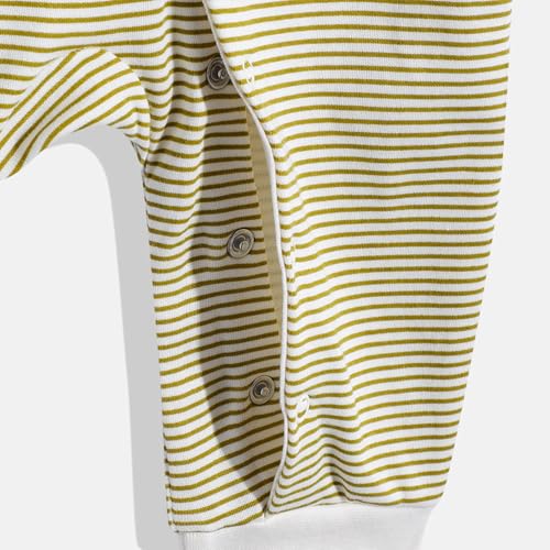 Mothercare Unisex Cozy Animals Printed Full Sleeve All-In-One - Pack of 2 - Yellow/Green