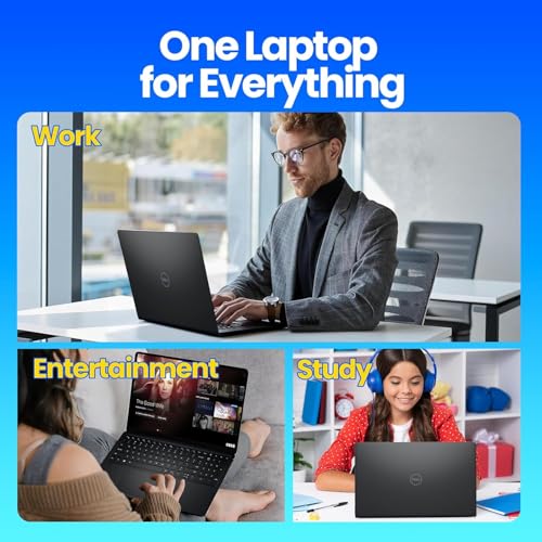 Dell 15.6" Touchscreen Business Laptop Computer, 13th Gen Intel Core i5 (Beat i7-1250U), 8GB DDR5 RAM, 256GB SSD, WI-FI 6, Long Battery Life, Windows 11