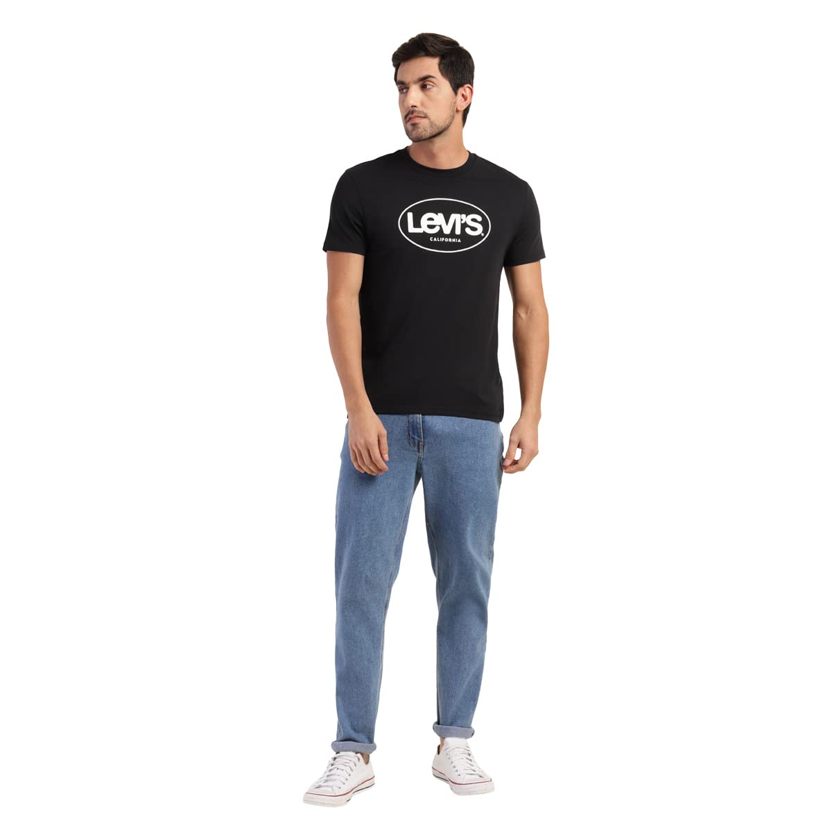 Levi's Men's Graphic Regular Fit T-Shirt (16960-0914_Black Beauty S)