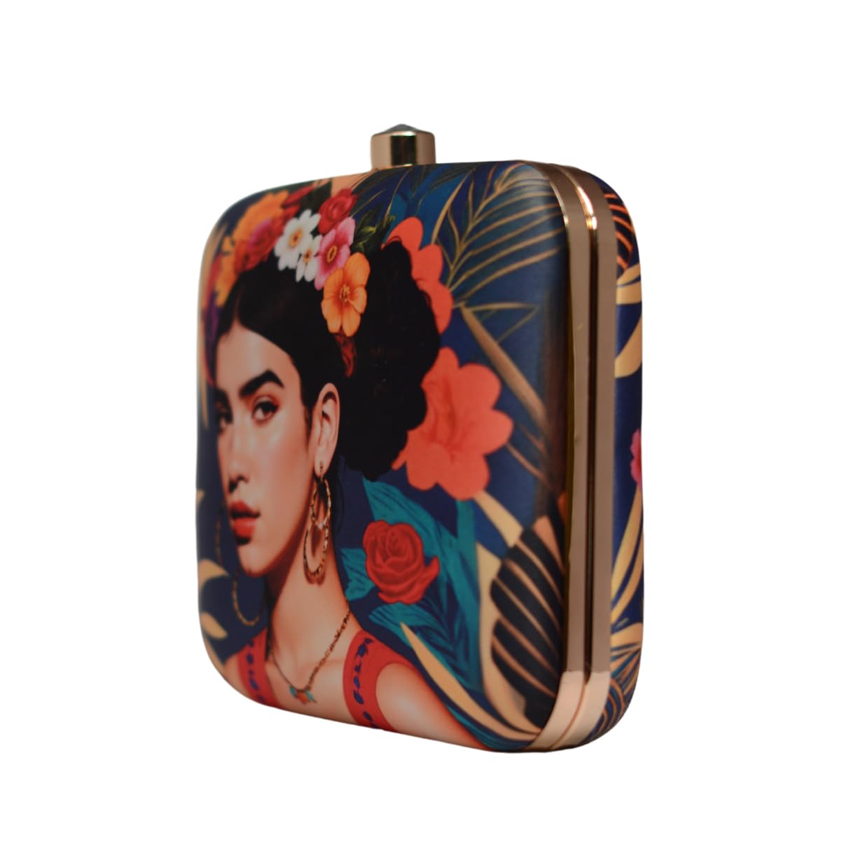 Artklim Dua Lipa Printed Clutch