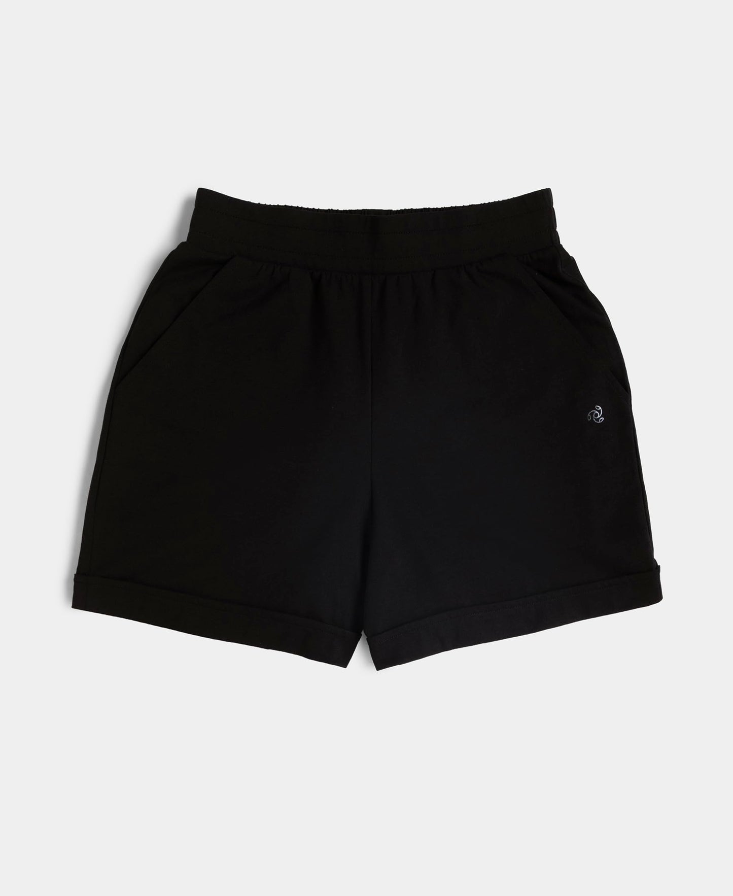 Jockey A157 Womens Super Combed Cotton Rich Straight Fit Shorts with Side Pockets_Black_S