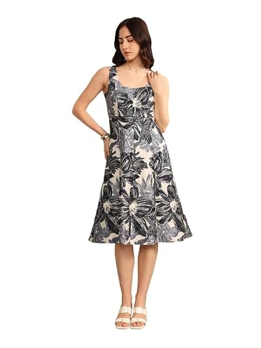 Kazo Clementine Midi Dress (Blue M)