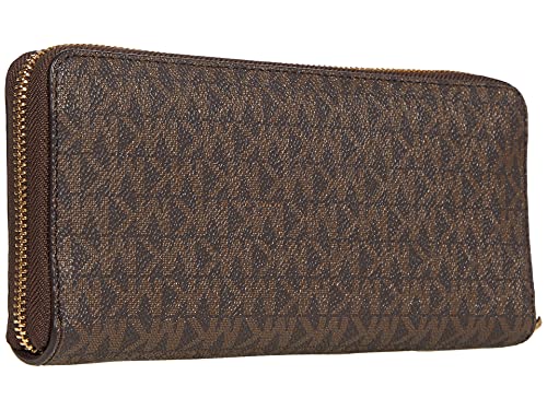 Michael Kors Jet Set Travel Continental, Brown, One Size, Jet Set Travel Continental