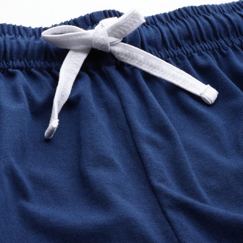NITE FLITE Women Picasso Blue 100% Cotton Nightwear Full Sleeve | Top and Pyjama Set (Piccaso Blue, L)
