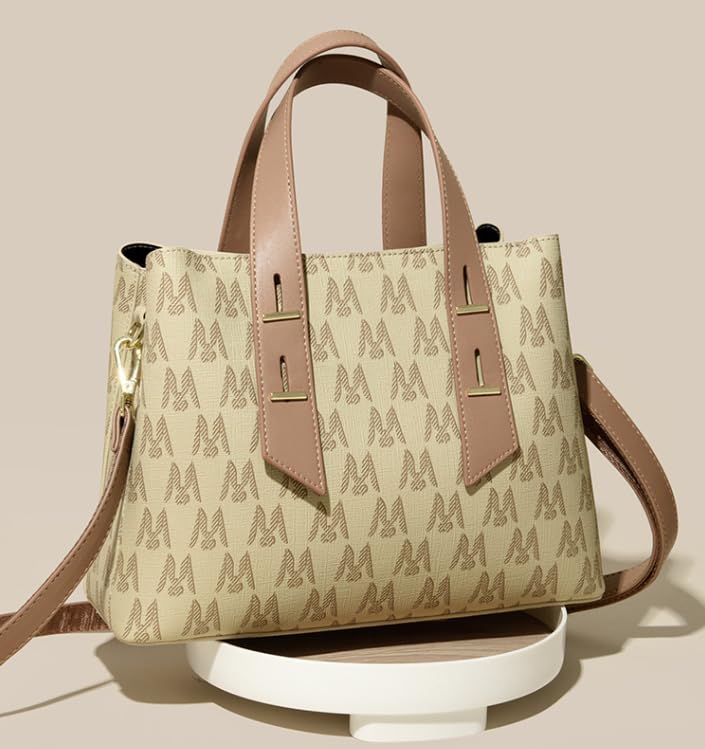 NAMCHI women handbag handpurse light brown (M Brown)