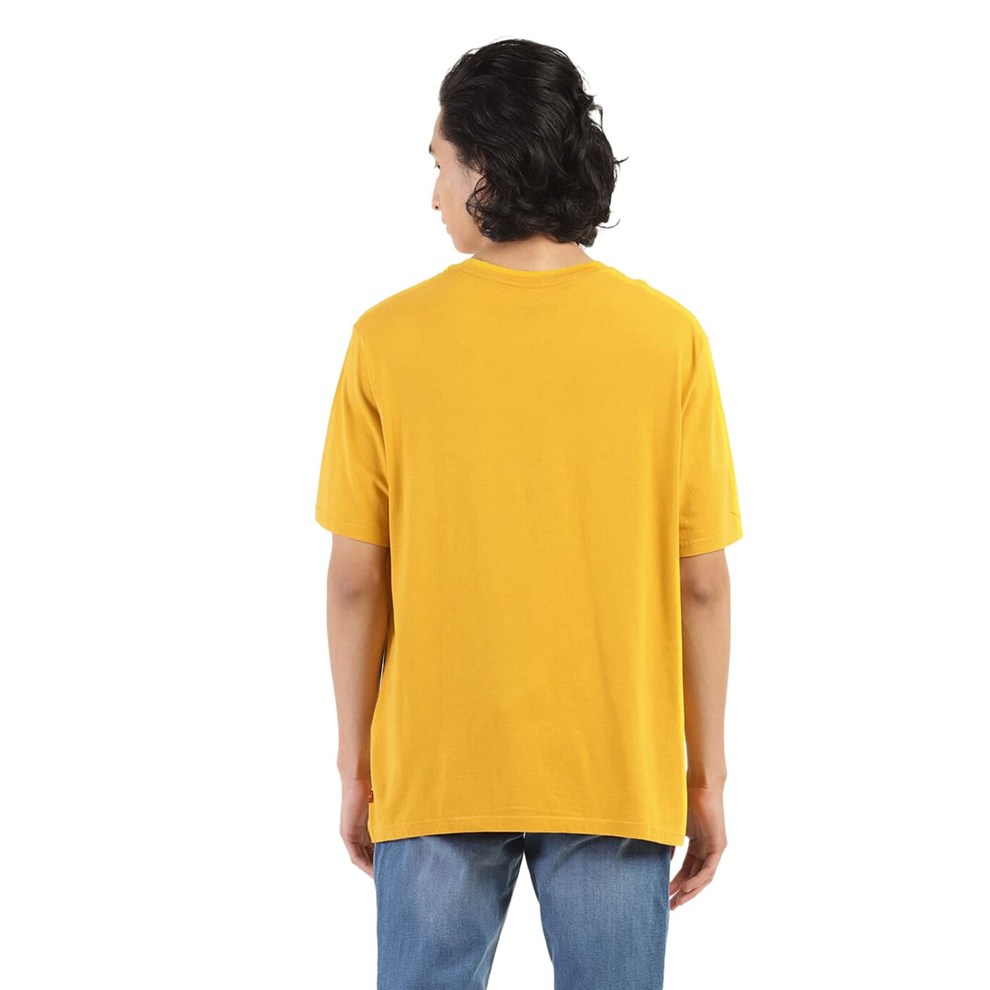 Levi's Men's Graphic Relaxed Fit T-Shirt (16143-0330_Mustard Yellow XL)