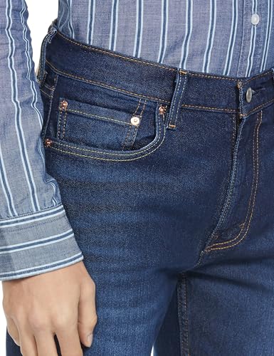 Levi's Men's Dark Indigo Bootcut Fit Mid Rise Jeans