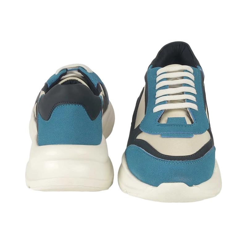 tresmode Balenci Blue Women's Sneakers in Size 8 UK / 41 EU