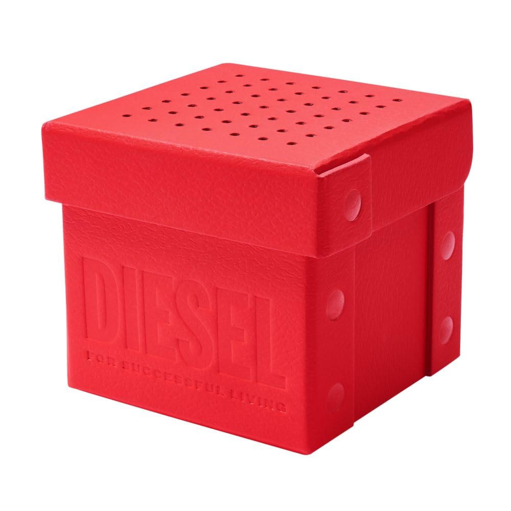 Diesel Analog Red Dial Men's Watch-DZ2202