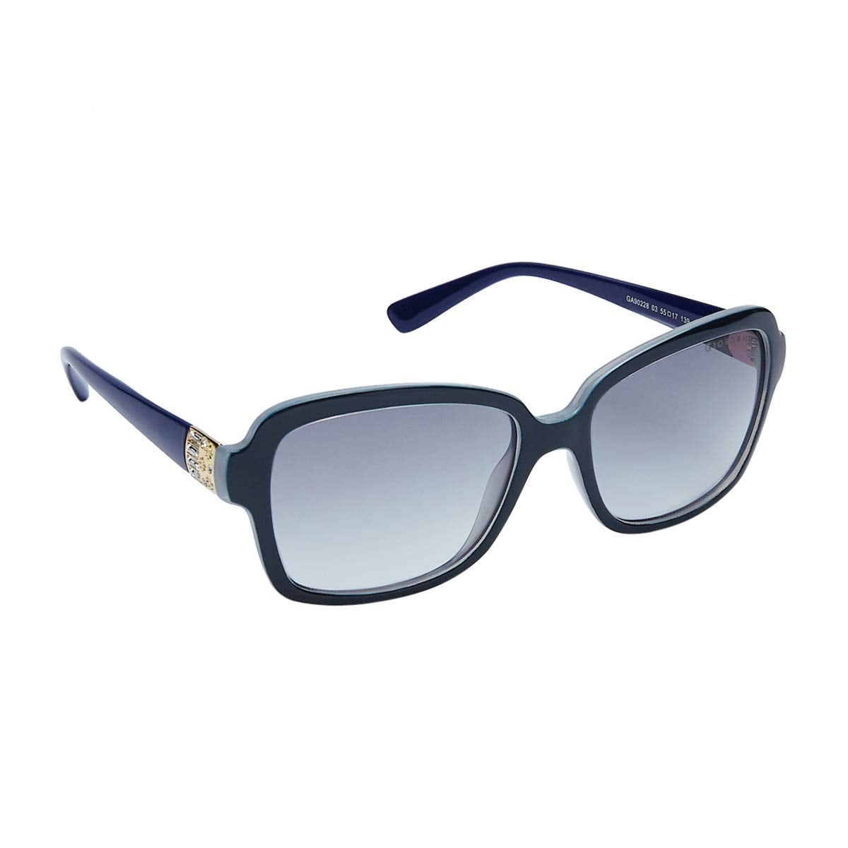 Giordano UV Protected Women Sunglasses (55 | Grey Lens)