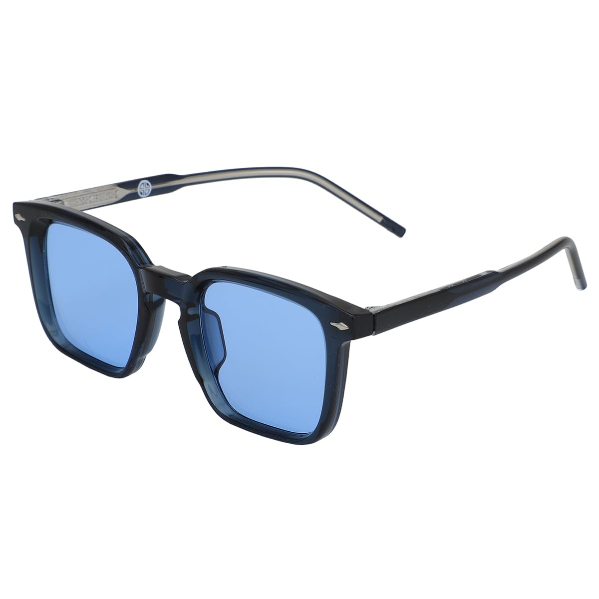 Carlton London BlueToned with Polycarbonate UV Protected Lens Rectangle Sunglass for men