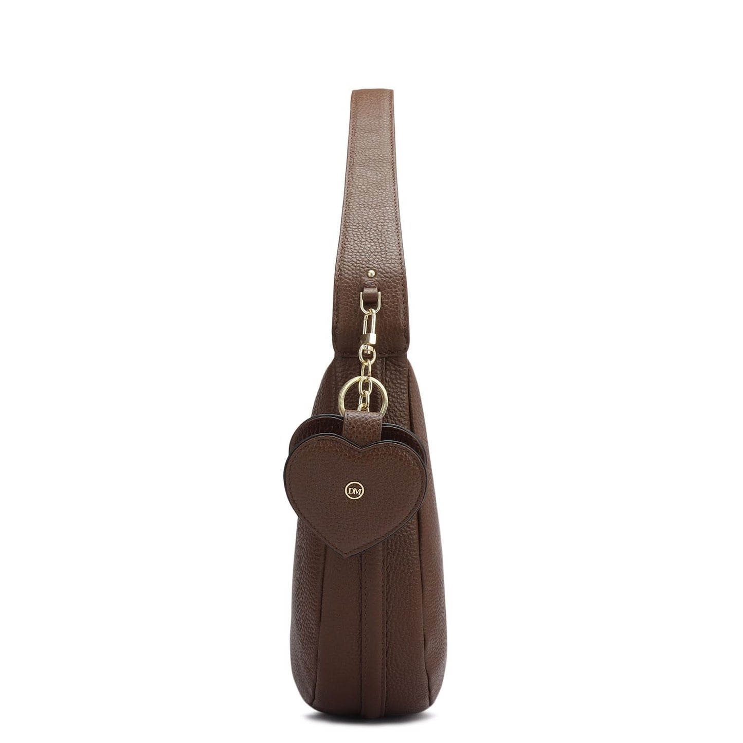 Da Milano Women's Leather Shoulder Bag - Brown