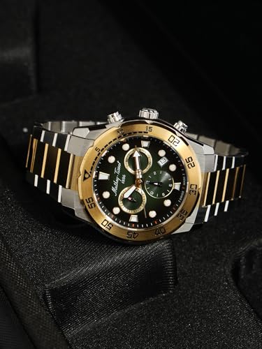 Mathey-Tissot Swiss Made Bolton II Quatrz Multicolor Dial Analog Watch for Men - H121CHBV