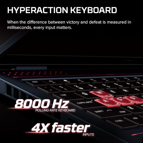 HP HyperX OMEN 16 (Valorant Edition) AMD Ryzen 7 8745HX, 8GB-RTX 5060, 16GB DDR5 (Upgradeable) Care
