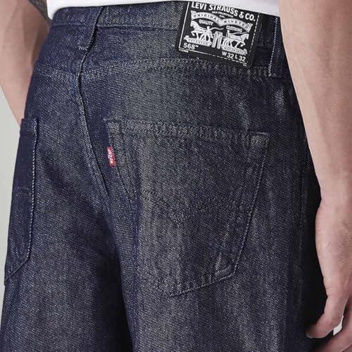 Levi's Men's 568 Dark Indigo Loose Fit Mid Rise Jeans