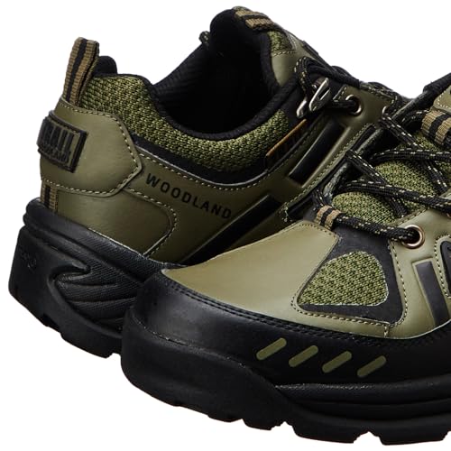 Woodland Men's Olive MESH PU Casual shoes-11 UK (45EURO) (GC 6337024HS)