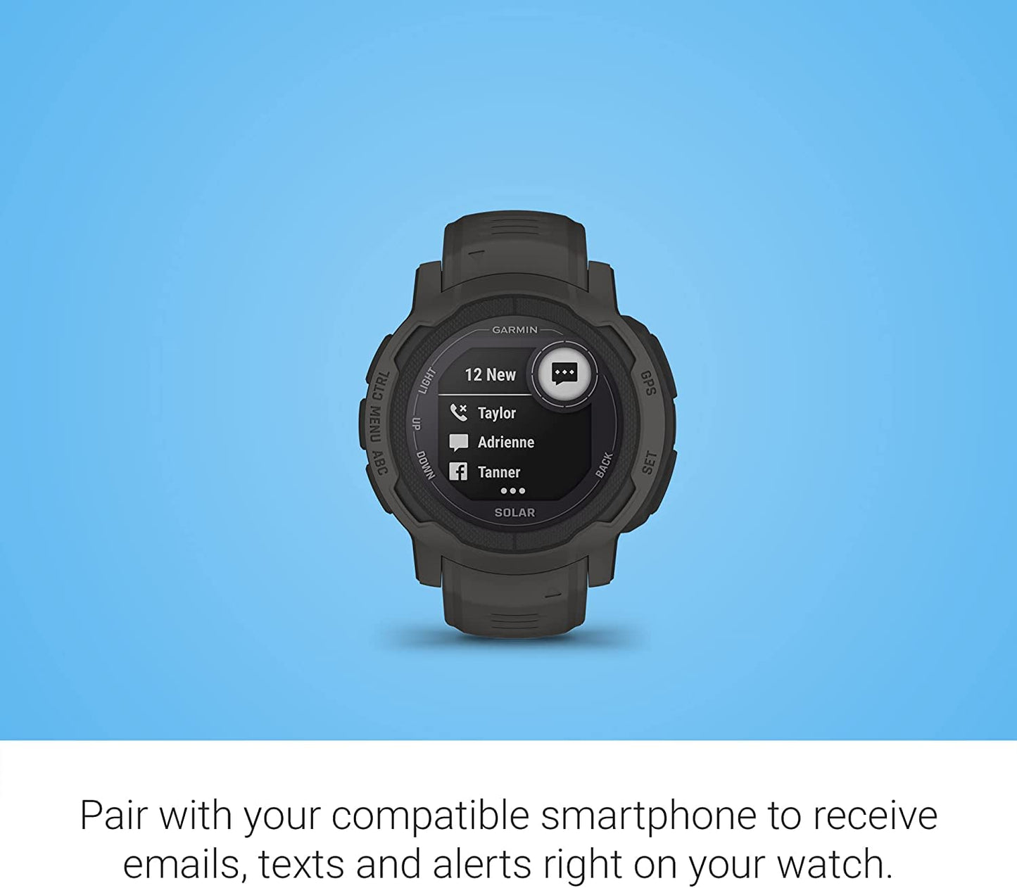 Garmin Grmn Instinct 2, Graphite, Sea Watch